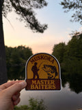 Master Baiters Classic Logo Sticker